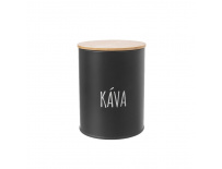 Dóza Káva BLACK pr. 9,5 cm