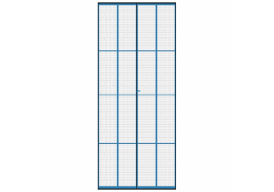 Síť proti hmyzu dveře 100x212 cm černá